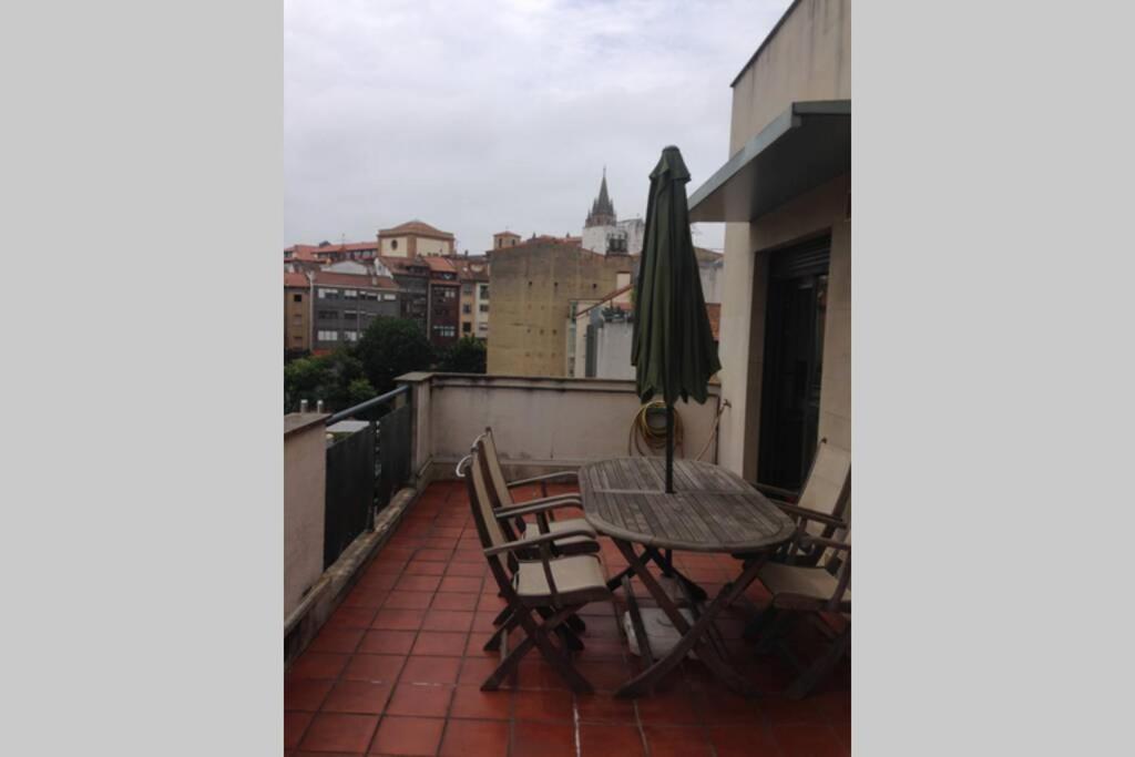 Atico Centro Oviedo 3Hab+Garaje+Terraza+Wifi Appartement Buitenkant foto